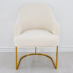 Milan Gold Chair