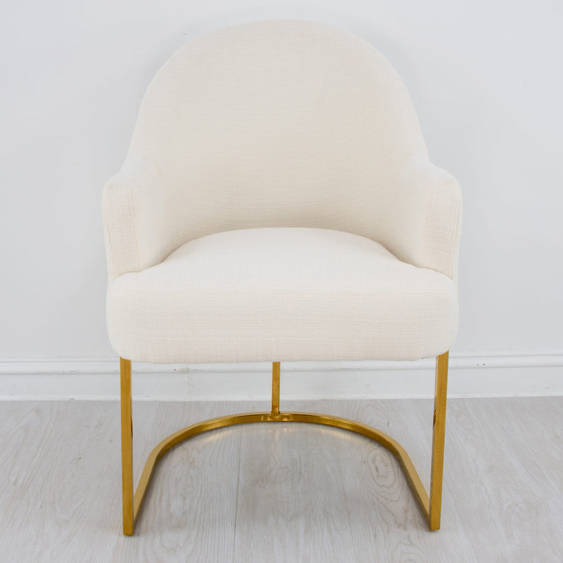 Milan Gold Chair