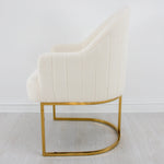 Milan Gold Chair