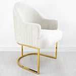 Milan Gold Chair