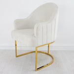 Milan Gold Chair