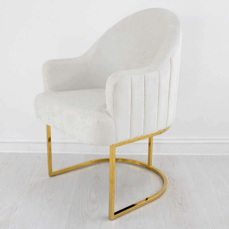 Milan Gold Chair