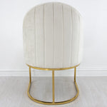 Milan Gold Chair