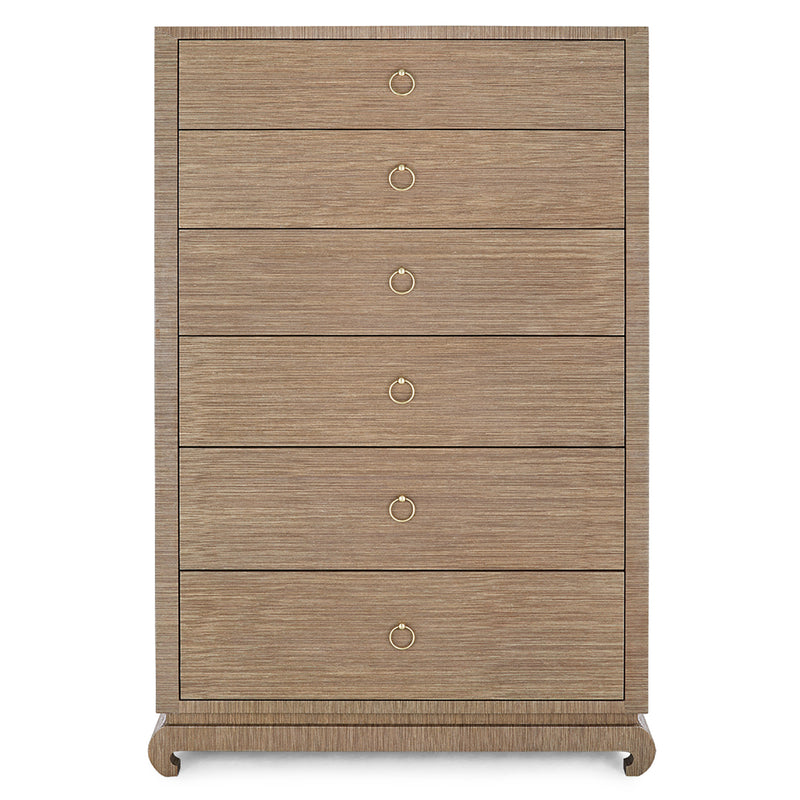 Villa and House Ming Tall 6 Drawer Chest