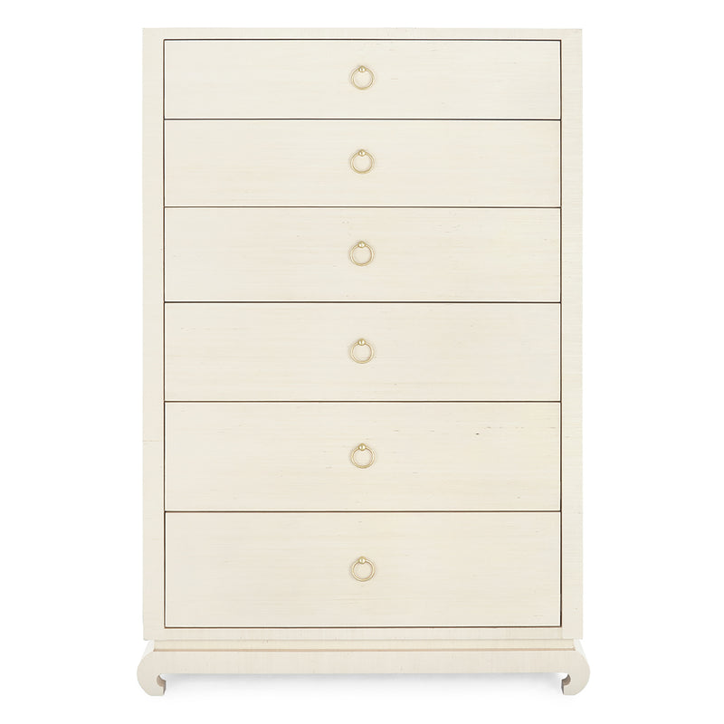 Villa and House Ming Tall 6 Drawer Chest