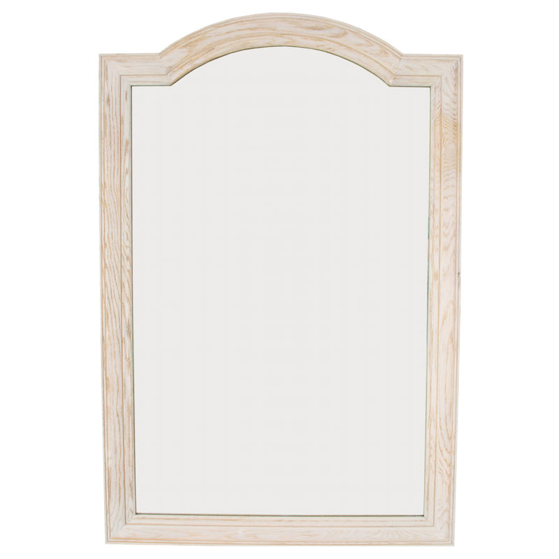 Light Oak Wall Mirror