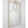 French Gray Trumeau Wall Mirror