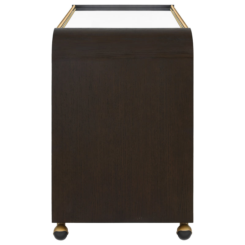 Worlds Away Myer Bar Cart