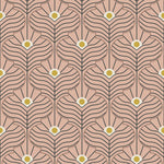 Mitchell Black Moroccan Peacock Wallpaper