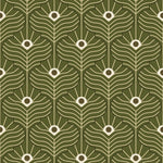 Mitchell Black Moroccan Peacock Wallpaper