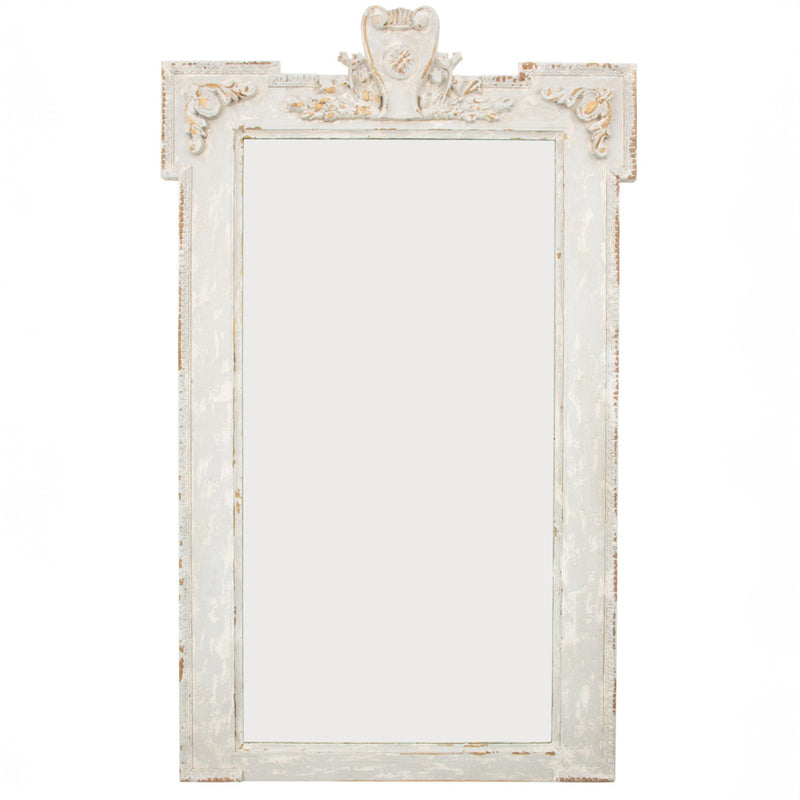 Distressed Trumeau Wall Mirror