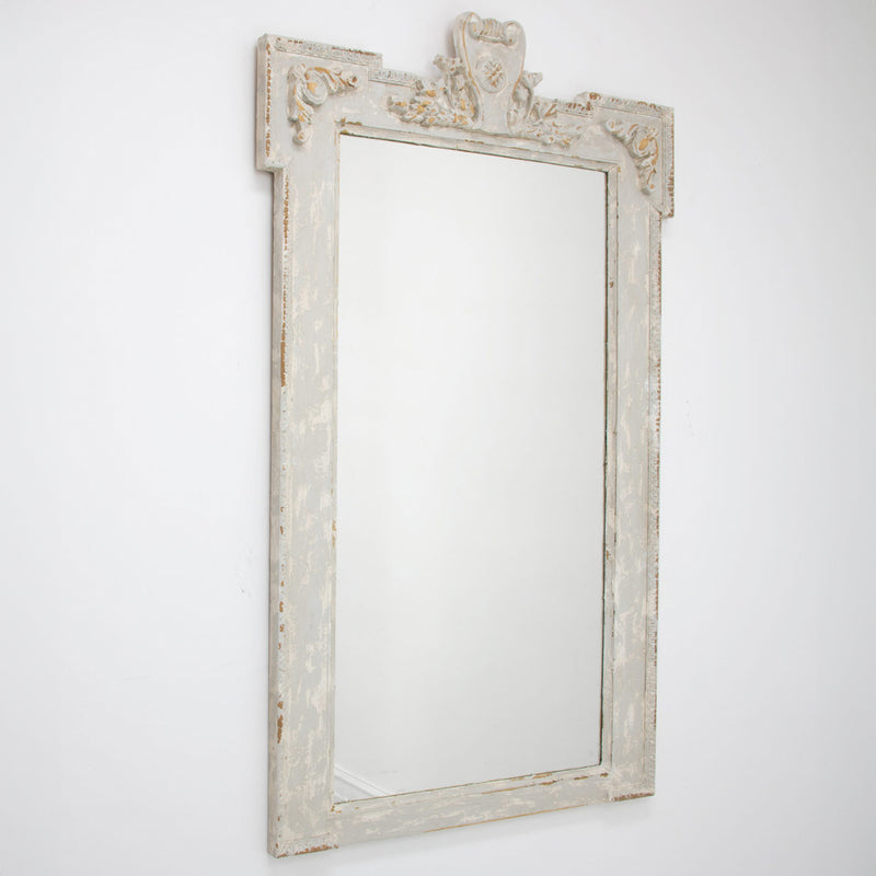 Distressed Trumeau Wall Mirror