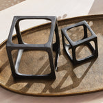 Cubist Sculpture Set of 2