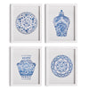 Dynasty Petite Print Wall Art Set of 4