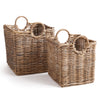 Normandy Halo Square Basket Set of 2