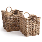 Normandy Halo Square Basket Set of 2