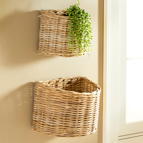 Normandy Demilune Basket Set of 2