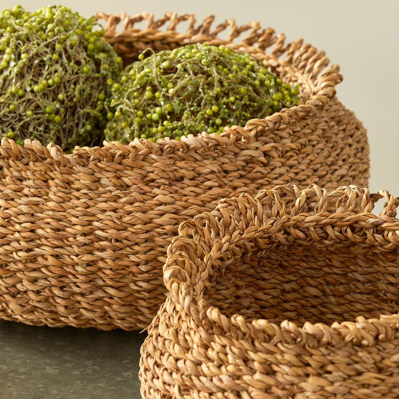 Seagrass Loop Basket Set of 3