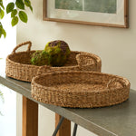 Seagrass Round Tray Set of 2