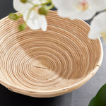 Cane Rattan Low Bowl Set of 2