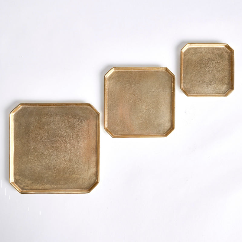 Dezi Rectangular Serving Tray Set of 3