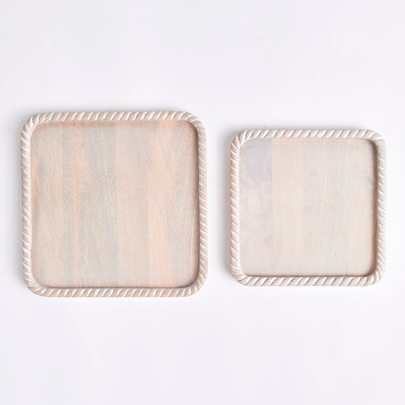 Langley Square Tray Set of 2