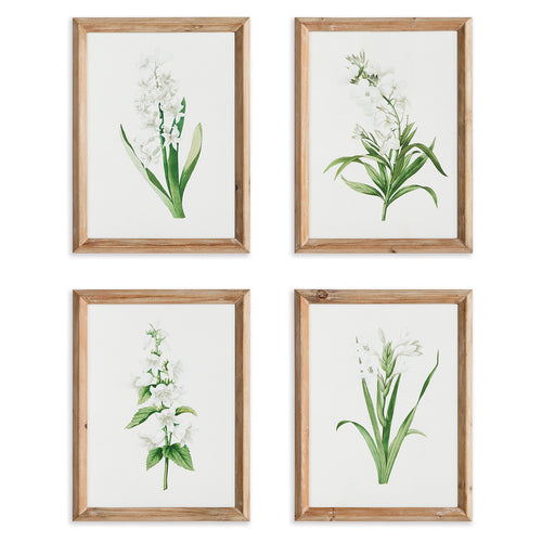 Garden Bloom Wall Art Set of 4