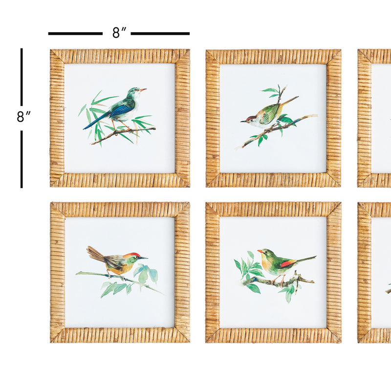 Songbird Petite Wall Art Set of 6