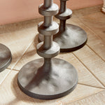 Abacus Taper Candle Holder Set of 3