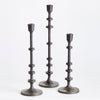 Abacus Taper Candle Holder Set of 3