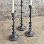 Abacus Taper Candle Holder Set of 3