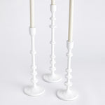 Abacus Taper Candle Holder Set of 3