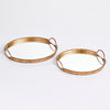 Braiden Decorative Mirrored Tray Set of 2