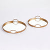 Braiden Decorative Mirrored Tray Set of 2