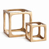 Cubist Sculpture Set of 2