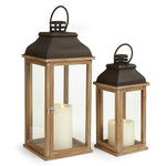 Carmel Candle Lantern Set of 2