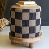 Jute Removable Base Footstool