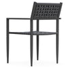 Azzurro Living Naples Outdoor Dining Chair Set of 2