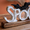 Spooky Wooden Sign