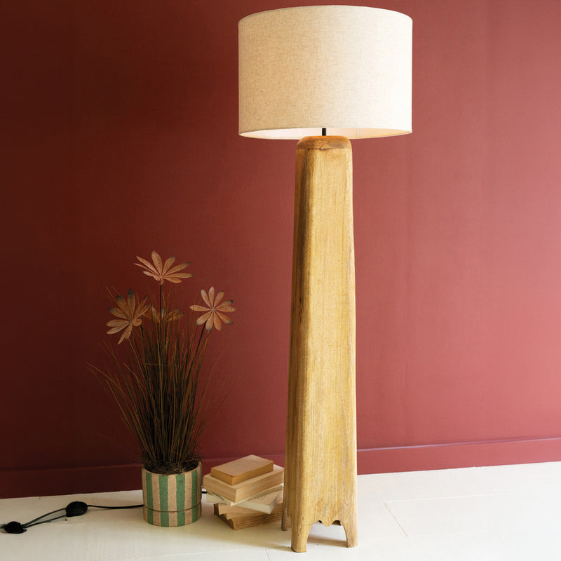 Wooden Floor Lamp