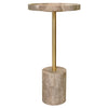 Worlds Away Natalia Side Table