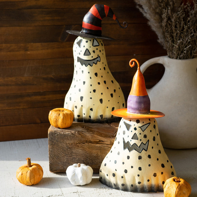 Halloween Ghost Figurine Set of 2