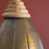 Dome Antique Brass Pendant