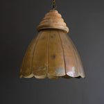 Dome Antique Brass Pendant