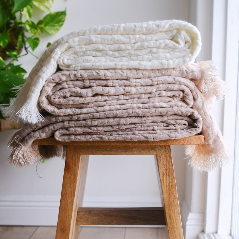 Pom Pom at Home Delphine Oversized Throw Blanket