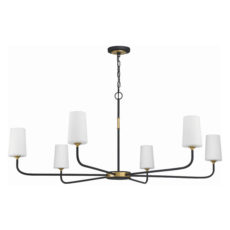 Crystorama Niles 6-Light Chandelier