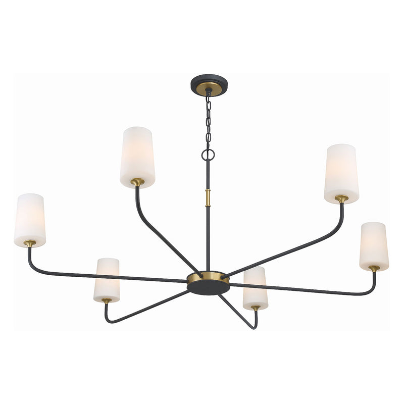 Crystorama Niles 6-Light Chandelier