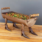 Witch Feet Rustic Metal Bowl