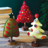 Felt Christmas Tree Tabletop Accent Set of 3