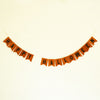 Happy Halloween Felt Garland